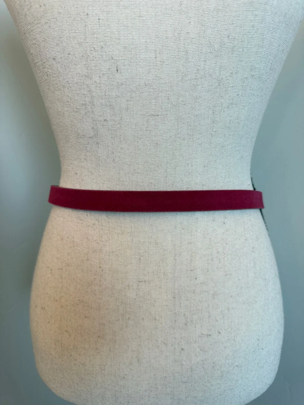 White House Black Market XS Pink Leather Belt Gold Circle Buckle NWT $44
